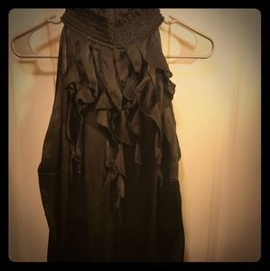 Ruffled Halter Top